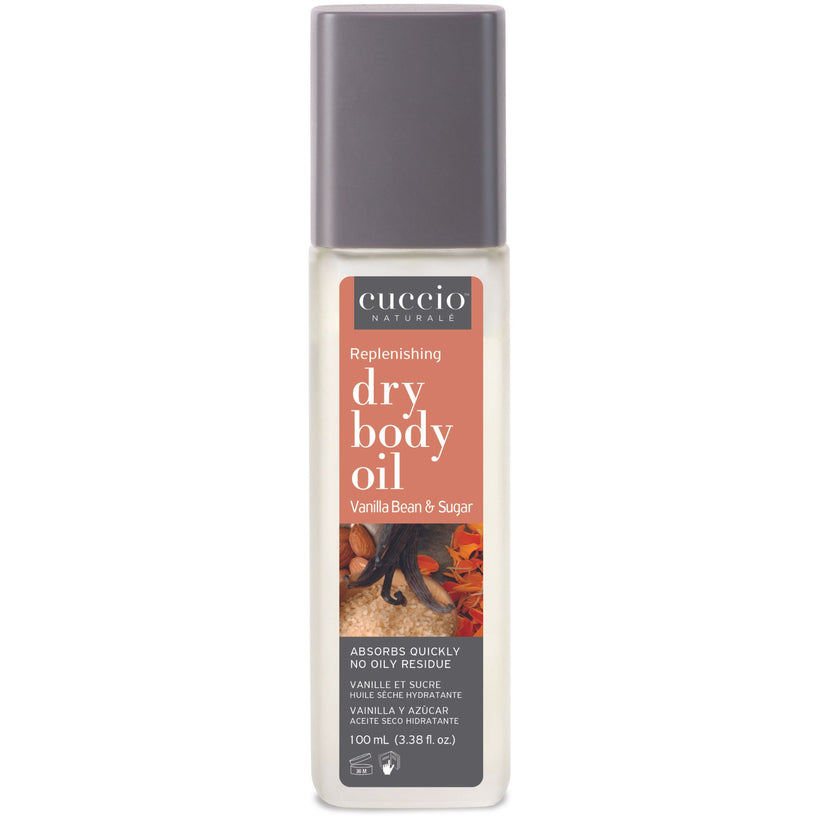 Cuccio - Replenishing Dry Body Oil - Vanilla Bean & Sugar 3.38 oz - Body & Skin at Beyond Polish
