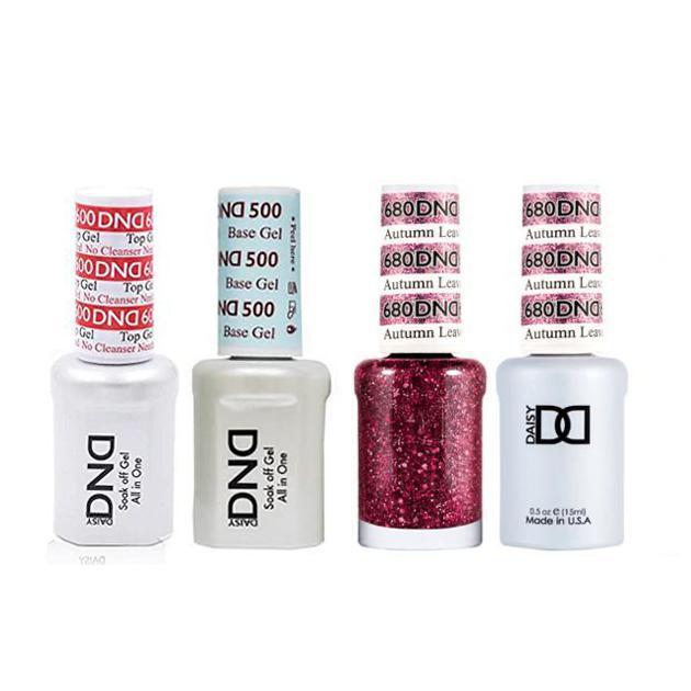 DND - #500#600 Base, Top, Gel & Lacquer Combo - Autumn Leaves - #680 - Gel & Lacquer Polish at Beyond Polish