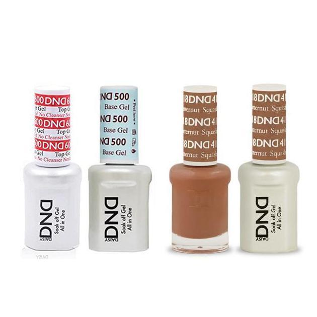 DND - #500#600 Base, Top, Gel & Lacquer Combo - Butternut Squash - #418 - Gel & Lacquer Polish at Beyond Polish