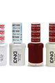DND - #500#600 Base, Top, Gel & Lacquer Combo - Dark Scarlet - #432 - Gel & Lacquer Polish at Beyond Polish
