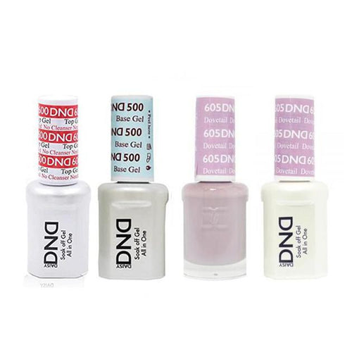 DND - #500#600 Base, Top, Gel & Lacquer Combo - Dovetail - #605