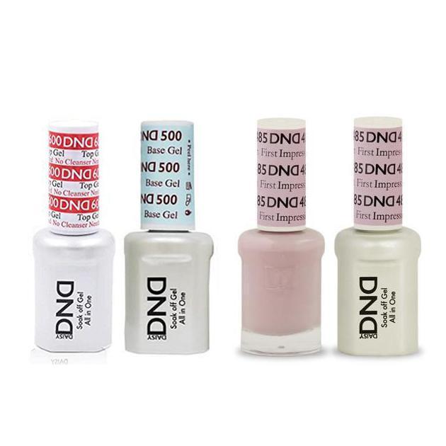DND - #500#600 Base, Top, Gel & Lacquer Combo - First Impression - #485 - Gel & Lacquer Polish at Beyond Polish