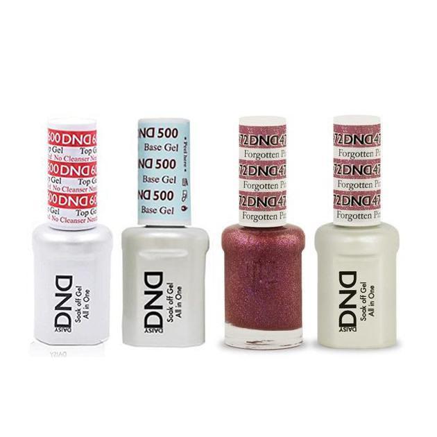 DND - #500#600 Base, Top, Gel & Lacquer Combo - Forgotten Pink - #472 - Gel & Lacquer Polish at Beyond Polish
