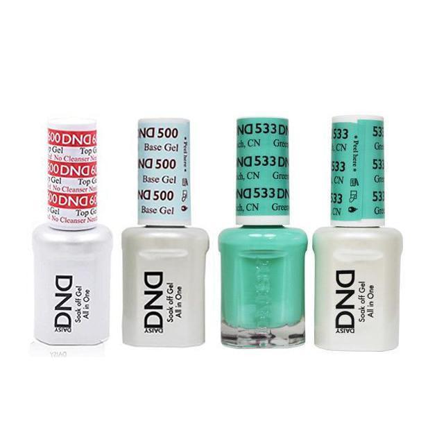 DND - #500#600 Base, Top, Gel & Lacquer Combo - Greenwich CN - #533 - Gel & Lacquer Polish at Beyond Polish