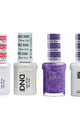 DND - #500#600 Base, Top, Gel & Lacquer Combo - Lavendar Daisy Star - #404 - Gel & Lacquer Polish at Beyond Polish