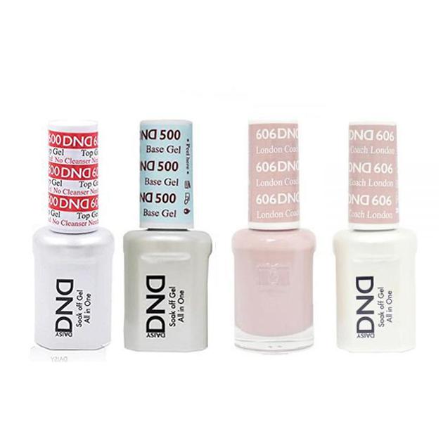 DND - #500#600 Base, Top, Gel & Lacquer Combo - London Coach - #606 - Gel & Lacquer Polish at Beyond Polish