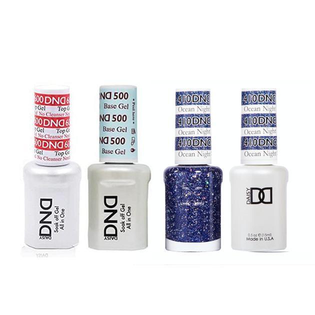 DND - #500#600 Base, Top, Gel & Lacquer Combo - Ocean Star - #410 - Gel & Lacquer Polish at Beyond Polish