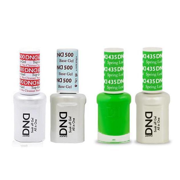 DND - #500#600 Base, Top, Gel & Lacquer Combo - Spring Leaf