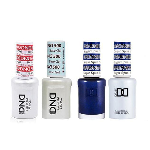 DND - #500#600 Base, Top, Gel & Lacquer Combo - Sugar Spun - #693