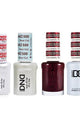 DND - #500#600 Base, Top, Gel & Lacquer Combo - University Red - #676 - Gel & Lacquer Polish at Beyond Polish