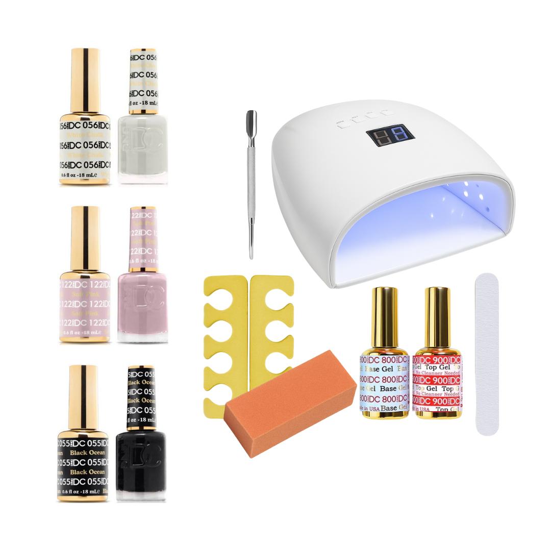DND - Back to the Basics Gel Polish Starter Set - Gel Polish at Beyond Polish