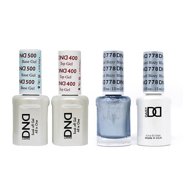DND - Base, Top, Gel & Lacquer Combo - Blizzy Blizzard - #778 - Gel & Lacquer Polish at Beyond Polish