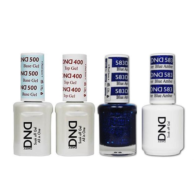 DND - Base, Top, Gel & Lacquer Combo - Blue Amber - #583 - Gel & Lacquer Polish at Beyond Polish
