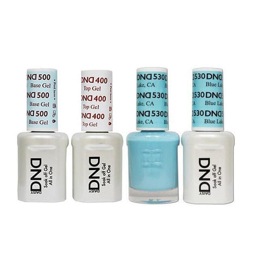 DND - Base, Top, Gel & Lacquer Combo - Blue Lake CA - #530