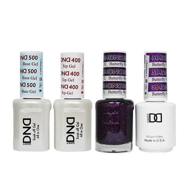 DND - Base, Top, Gel & Lacquer Combo - Butterfly World FL - #564 - Gel & Lacquer Polish at Beyond Polish
