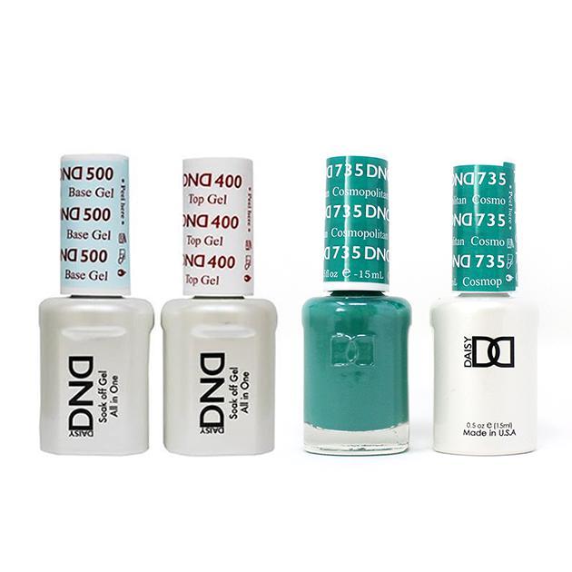 DND - Base, Top, Gel & Lacquer Combo - Cosmopolitan - #735 - Gel & Lacquer Polish at Beyond Polish