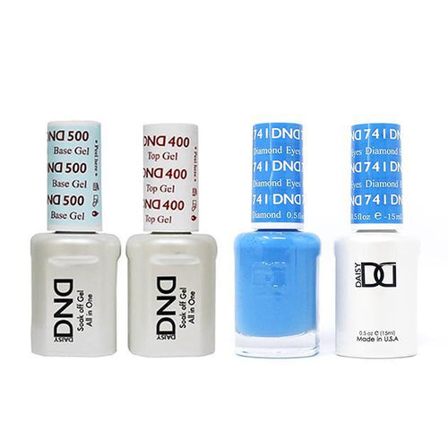 DND - Base, Top, Gel & Lacquer Combo - Diamond Eyes - #741