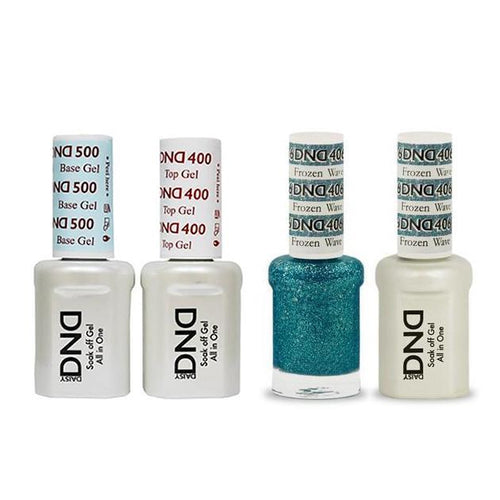 DND - Base, Top, Gel & Lacquer Combo - Frozen Wave - #406