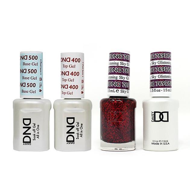 DND - Base, Top, Gel & Lacquer Combo - Glistening Sky - #769 - Gel & Lacquer Polish at Beyond Polish