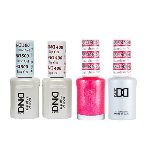DND - Base, Top, Gel & Lacquer Combo - Guardian Slimmer - #682