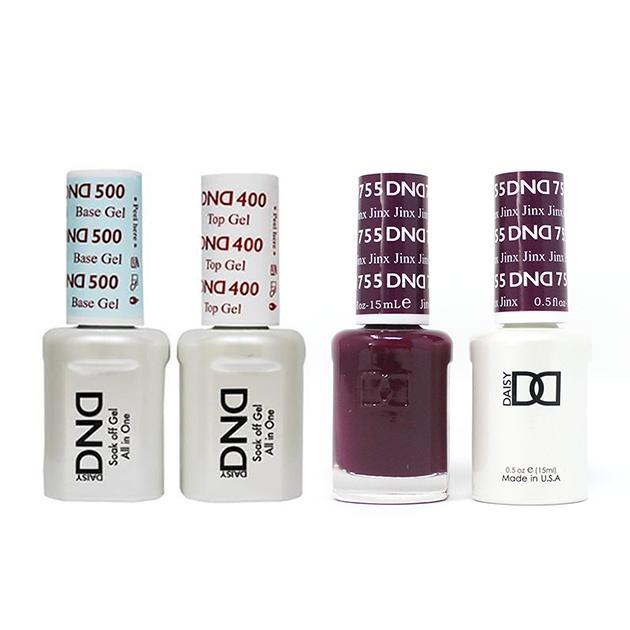 DND - Base, Top, Gel & Lacquer Combo - Jinx - #755 - Gel & Lacquer Polish at Beyond Polish