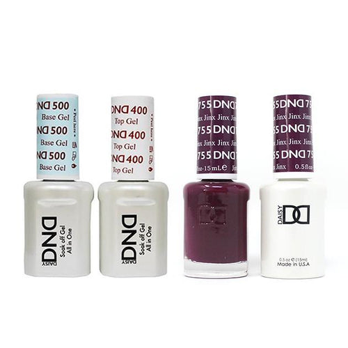DND - Base, Top, Gel & Lacquer Combo - Jinx - #755