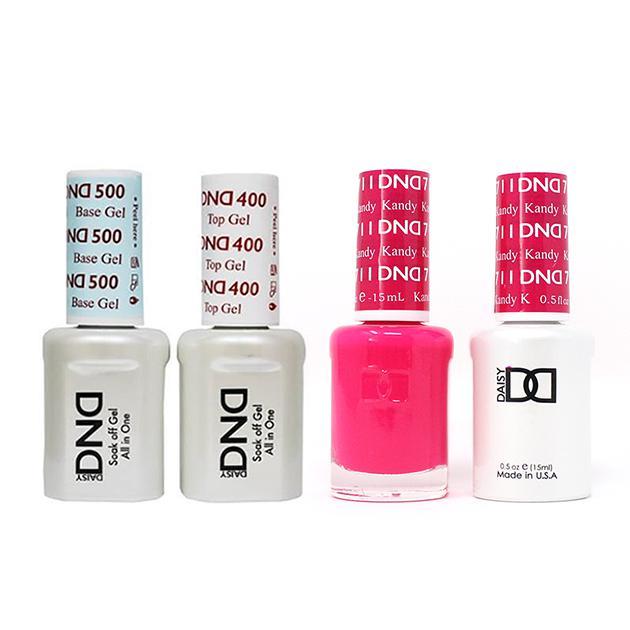 DND - Base, Top, Gel & Lacquer Combo - Kandy - #711 - Gel & Lacquer Polish at Beyond Polish
