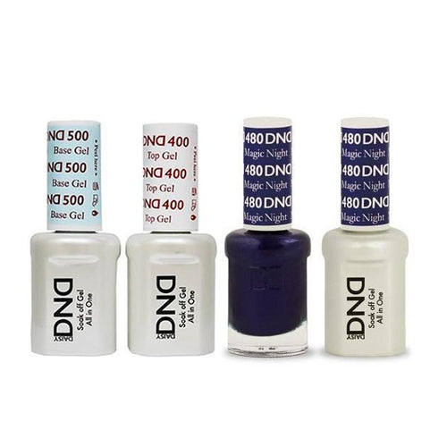 DND - Base, Top, Gel & Lacquer Combo - Magic Night - #480