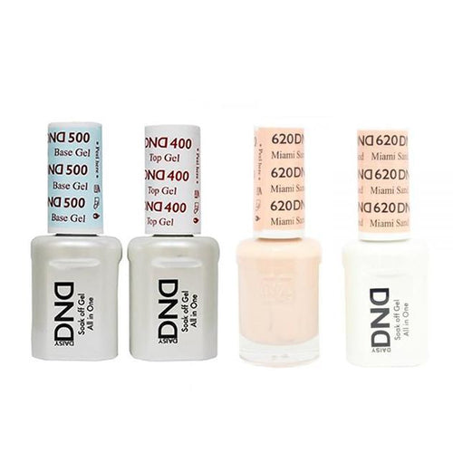DND - Base, Top, Gel & Lacquer Combo - Miami Sand - #620