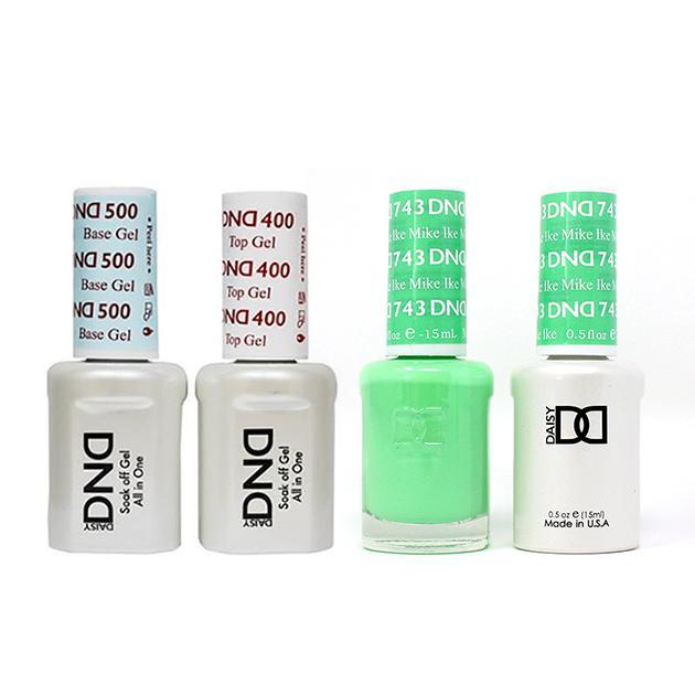 DND - Base, Top, Gel & Lacquer Combo - Mike Ike - #743 - Gel & Lacquer Polish at Beyond Polish