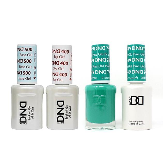 DND - Base, Top, Gel & Lacquer Combo - Old Pine - #749 - Gel & Lacquer Polish at Beyond Polish