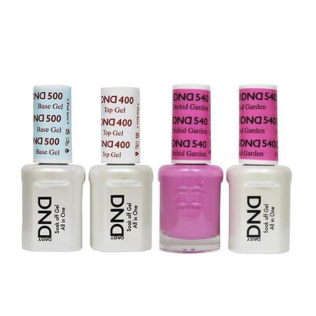 DND - Base, Top, Gel & Lacquer Combo - Orchid Garden - #540 - Gel & Lacquer Polish at Beyond Polish