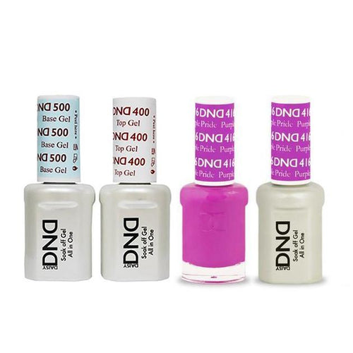 DND - Base, Top, Gel & Lacquer Combo - Purple Pride - #416