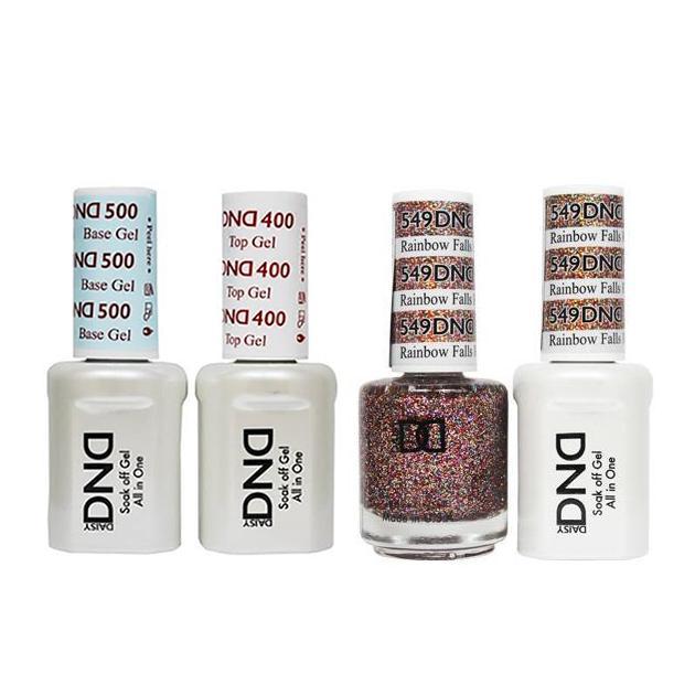 DND - Base, Top, Gel & Lacquer Combo - Rainbow Falls HI - #549 - Gel & Lacquer Polish at Beyond Polish