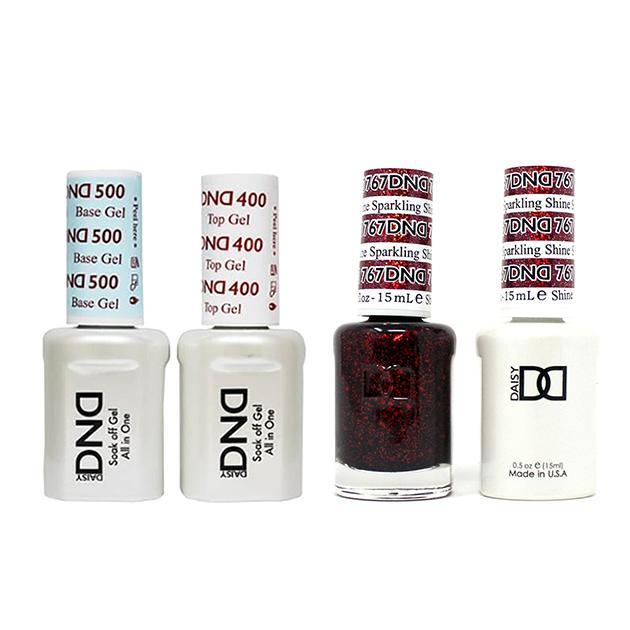 DND - Base, Top, Gel & Lacquer Combo - Sparkling Shine - #767 - Gel & Lacquer Polish at Beyond Polish