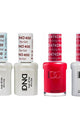 DND - Base, Top, Gel & Lacquer Combo - Striking Red - #474 - Gel & Lacquer Polish at Beyond Polish