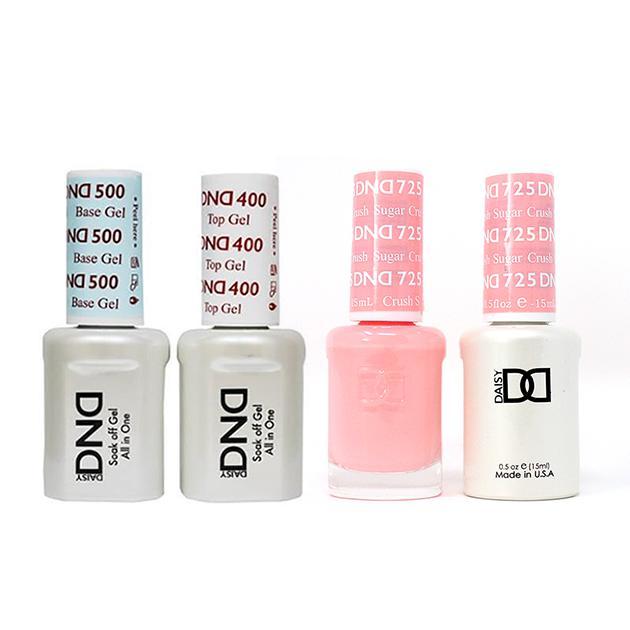 DND - Base, Top, Gel & Lacquer Combo - Super Crush - #725 - Gel & Lacquer Polish at Beyond Polish