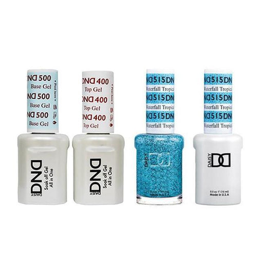 DND - Base, Top, Gel & Lacquer Combo - Tropical Waterfall - #515