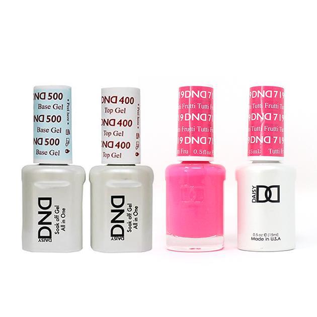DND - Base, Top, Gel & Lacquer Combo - Tutti Frutti - #719 - Gel & Lacquer Polish at Beyond Polish