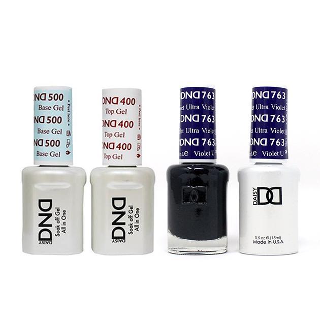DND - Base, Top, Gel & Lacquer Combo - Ultra Violet - #763 - Gel & Lacquer Polish at Beyond Polish