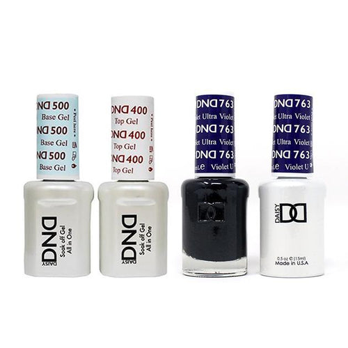 DND - Base, Top, Gel & Lacquer Combo - Ultra Violet - #763