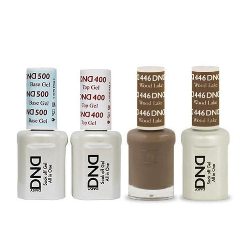 DND - Base, Top, Gel & Lacquer Combo - Wood Lake - #446