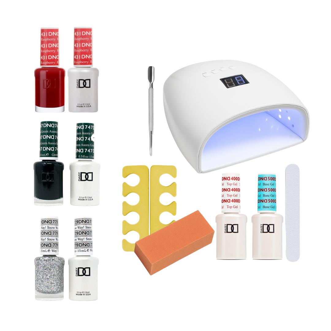 DND - Classy Festivities Gel Polish Starter Set - Gel Polish at Beyond Polish