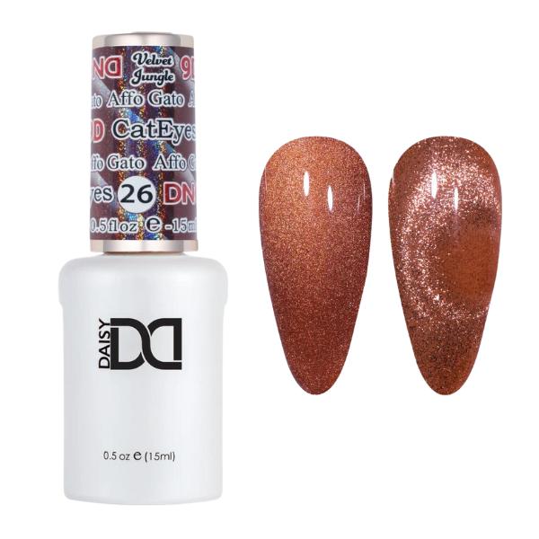 DND - DC 9D Cat Eye - Affo Gato - Gel Polish at Beyond Polish