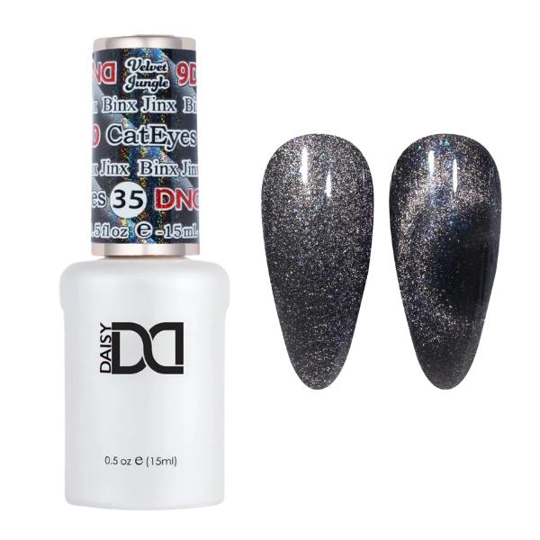 DND - DC 9D Cat Eye - Binx Jinx - Gel Polish at Beyond Polish