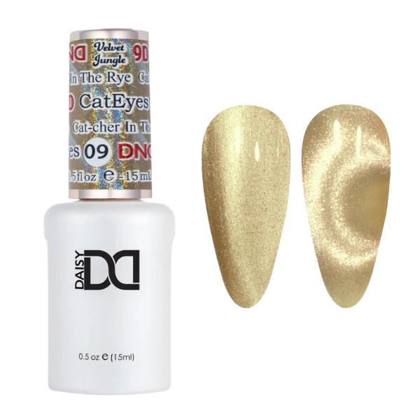 DND - DC 9D Cat Eye - Cat-Cher In The Rye - Gel Polish at Beyond Polish