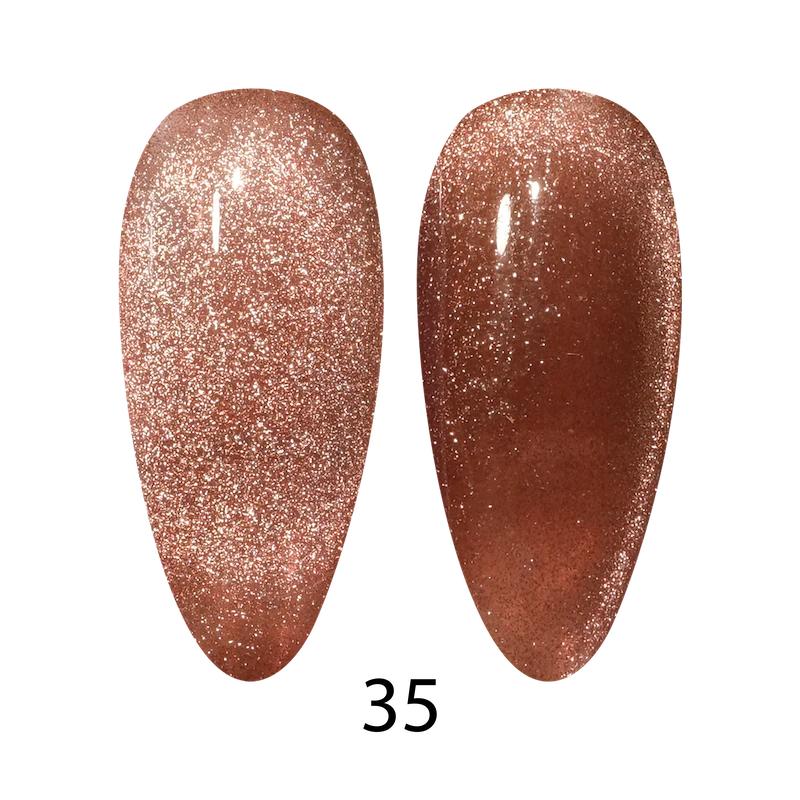 DND - Daisy Nail Design Cat Wink - #35 - Brown Gel Polish - CAT