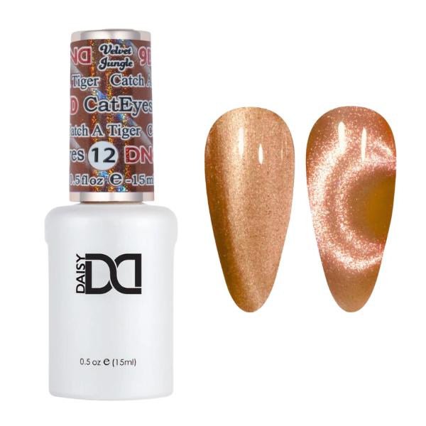 DND - DC 9D Cat Eye - Catch A Tiger - Gel Polish at Beyond Polish