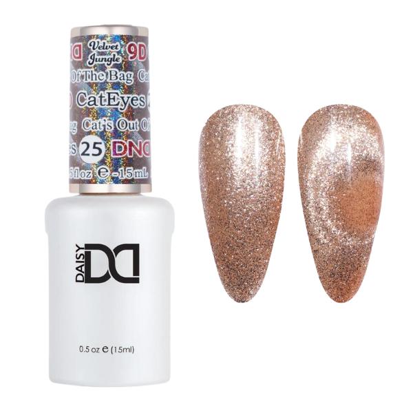DND - DC 9D Cat Eye - Cat's Out Of The Bag - Gel Polish at Beyond Polish