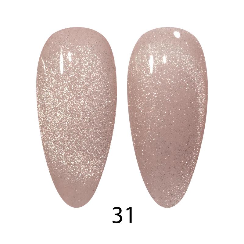 DND - DC 9D Cat Eye - Fossil Ice - #31 - Gel Polish at Beyond Polish